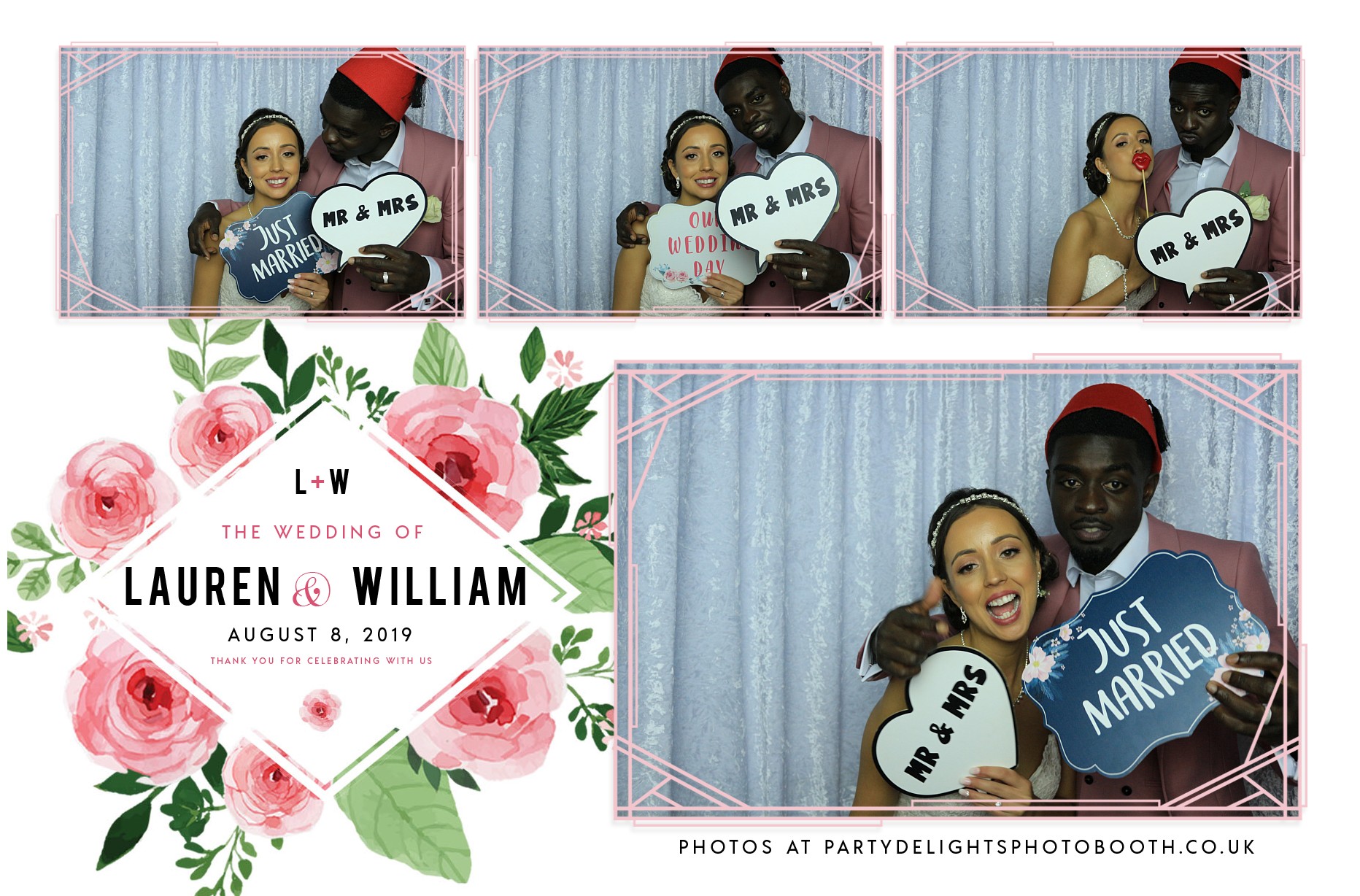 Lauren and Will’s Wedding - Prints | View more photos from the event at gallery.partydelightsphotobooth.co.uk/u/PartyDelightsPhotoBooth/Lauren-and-Will’s-Wedding-Prints